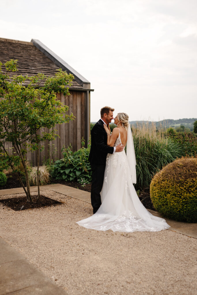 Couple Portraits at Hyde House Wedding Venue