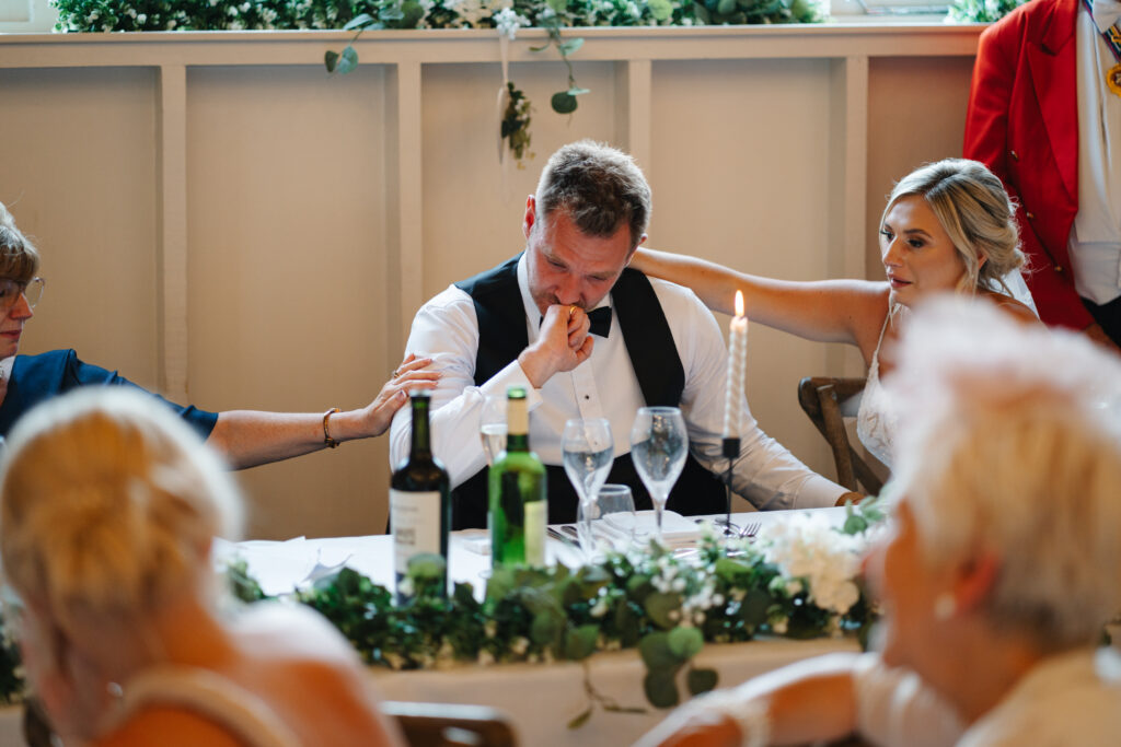 Speeches at Hyde House Wedding Venue