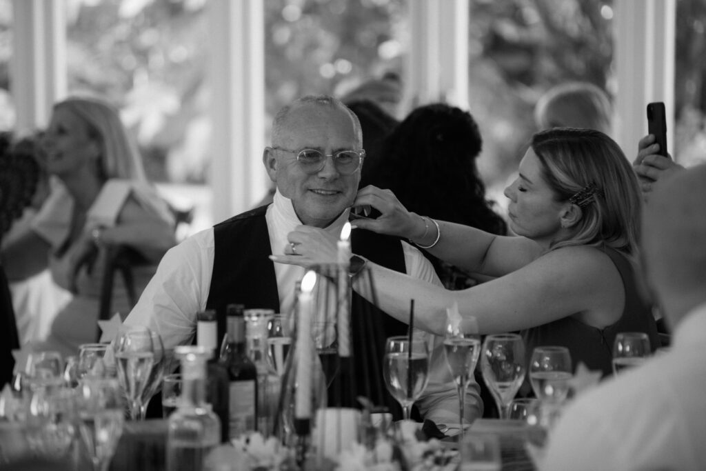 Speeches at Hyde House Wedding Venue