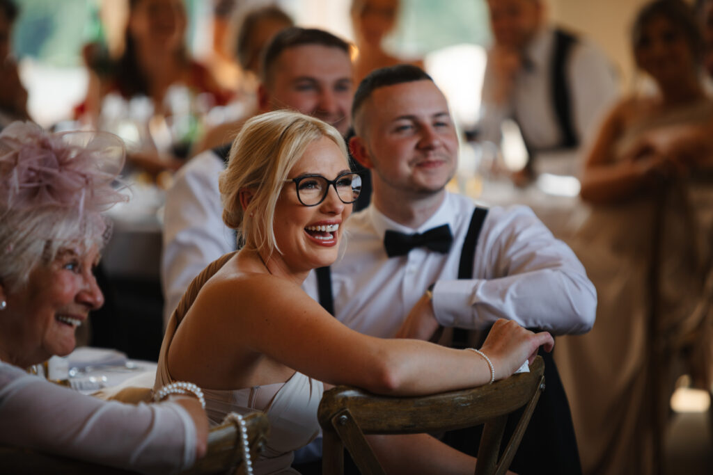 Speeches at Hyde House Wedding Venue