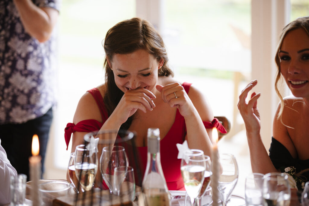 Speeches at Hyde House Wedding Venue