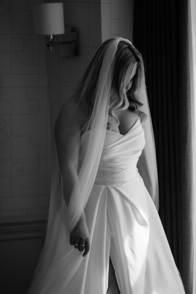 Wedding prep at the Ampersand Hotel by London Elopement Photographer