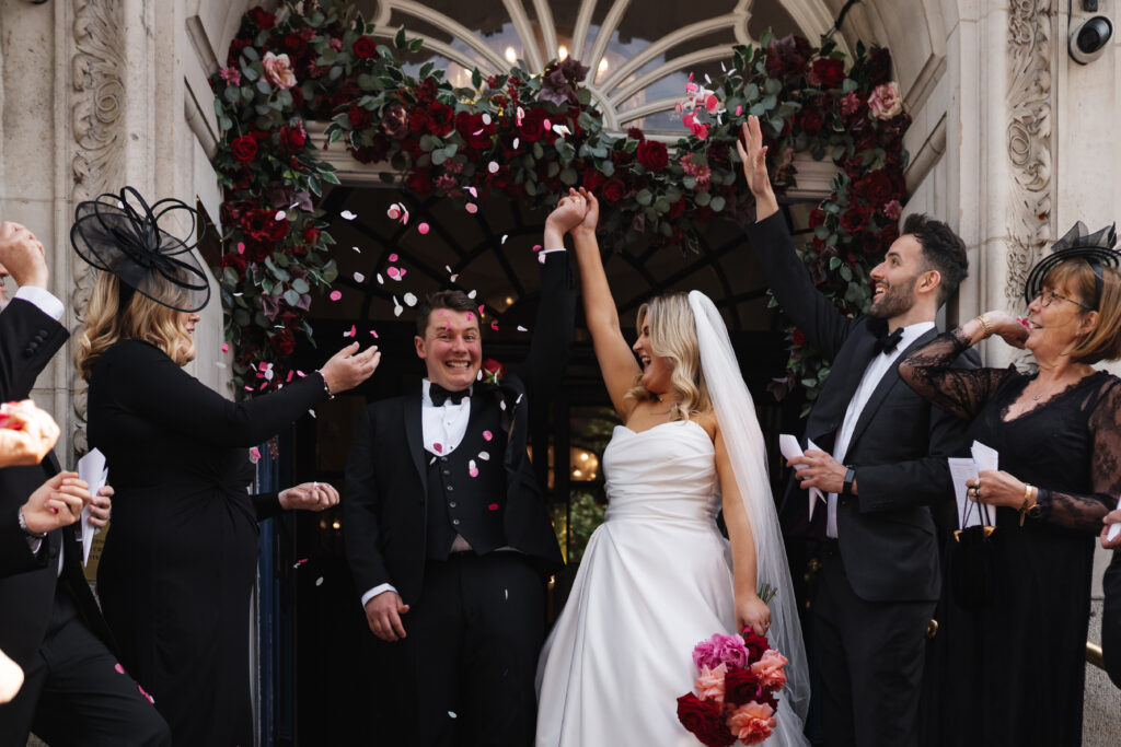 Wedding Ceremony at Chelsea Registry Office by London Elopement Photographer