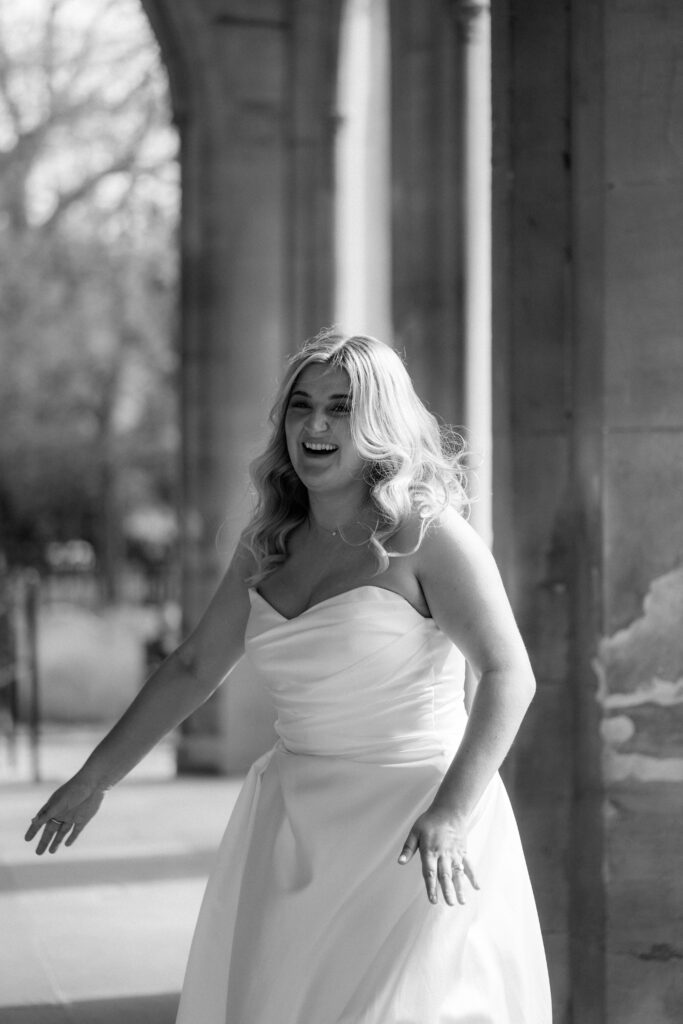 Wedding Couple Portraits in Chelsea and Kensington by London Elopement Photographer