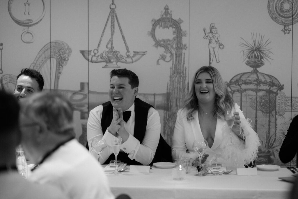 Wedding Reception at the Ampersand Hotel by London Elopement Photographer