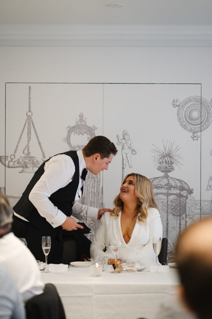 Wedding Reception at the Ampersand Hotel by London Elopement Photographer