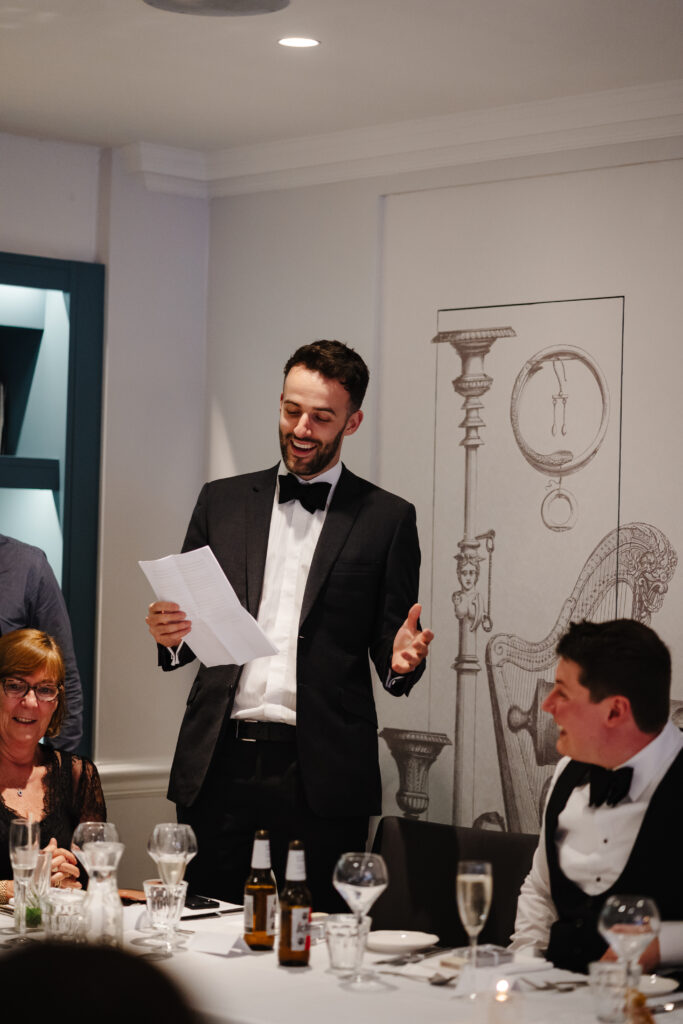 Wedding Reception at the Ampersand Hotel by London Elopement Photographer