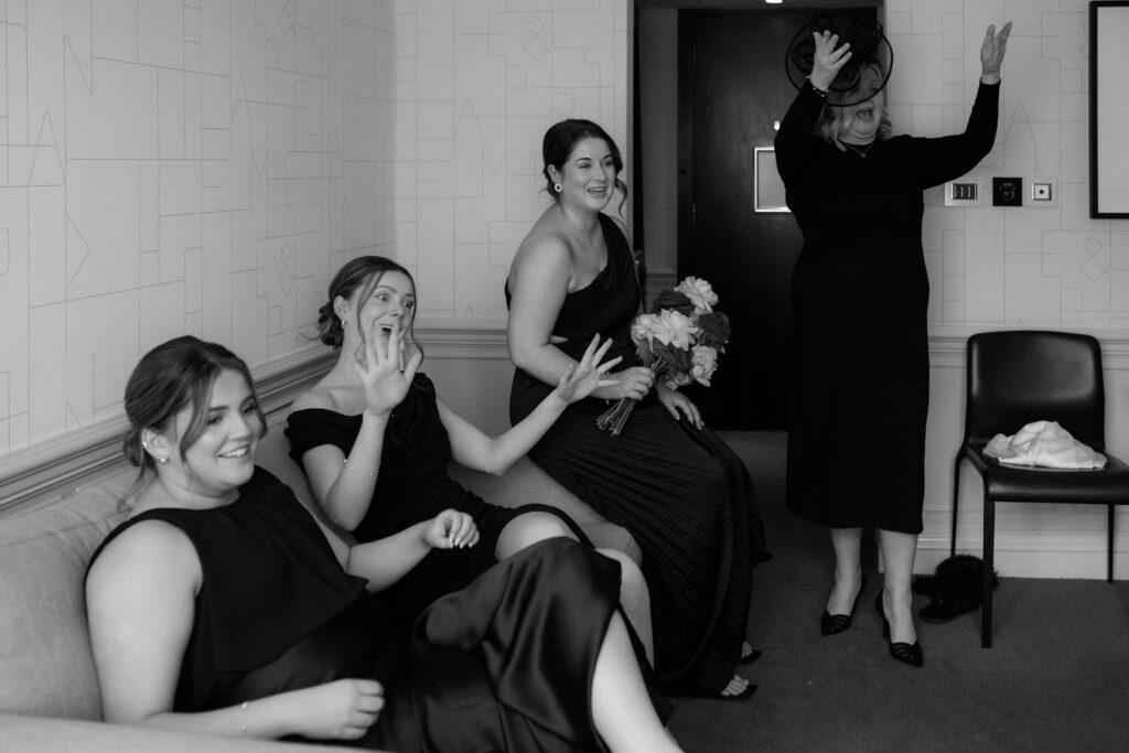 Wedding prep at the Ampersand Hotel by London Elopement Photographer