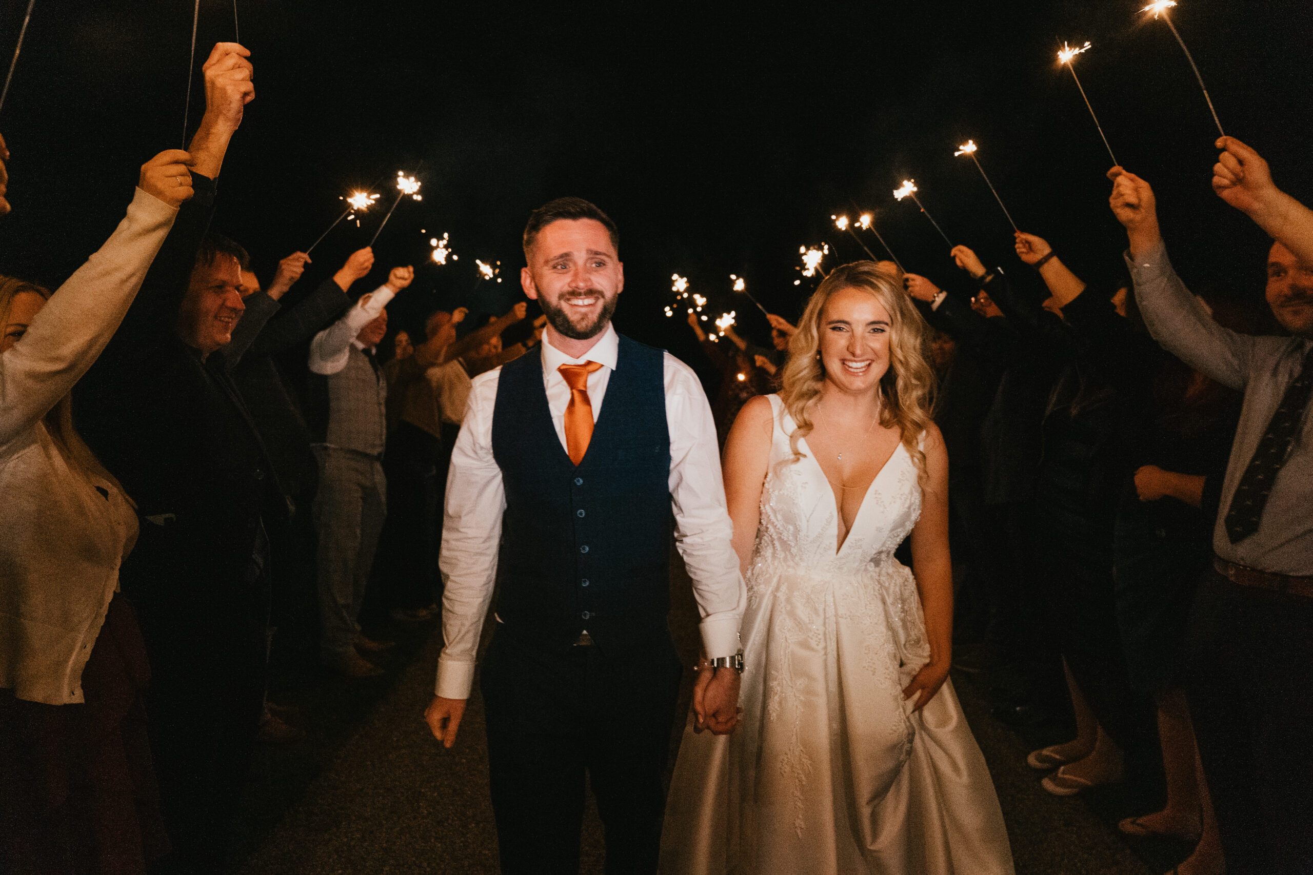 Sparklers at Brinsop Court