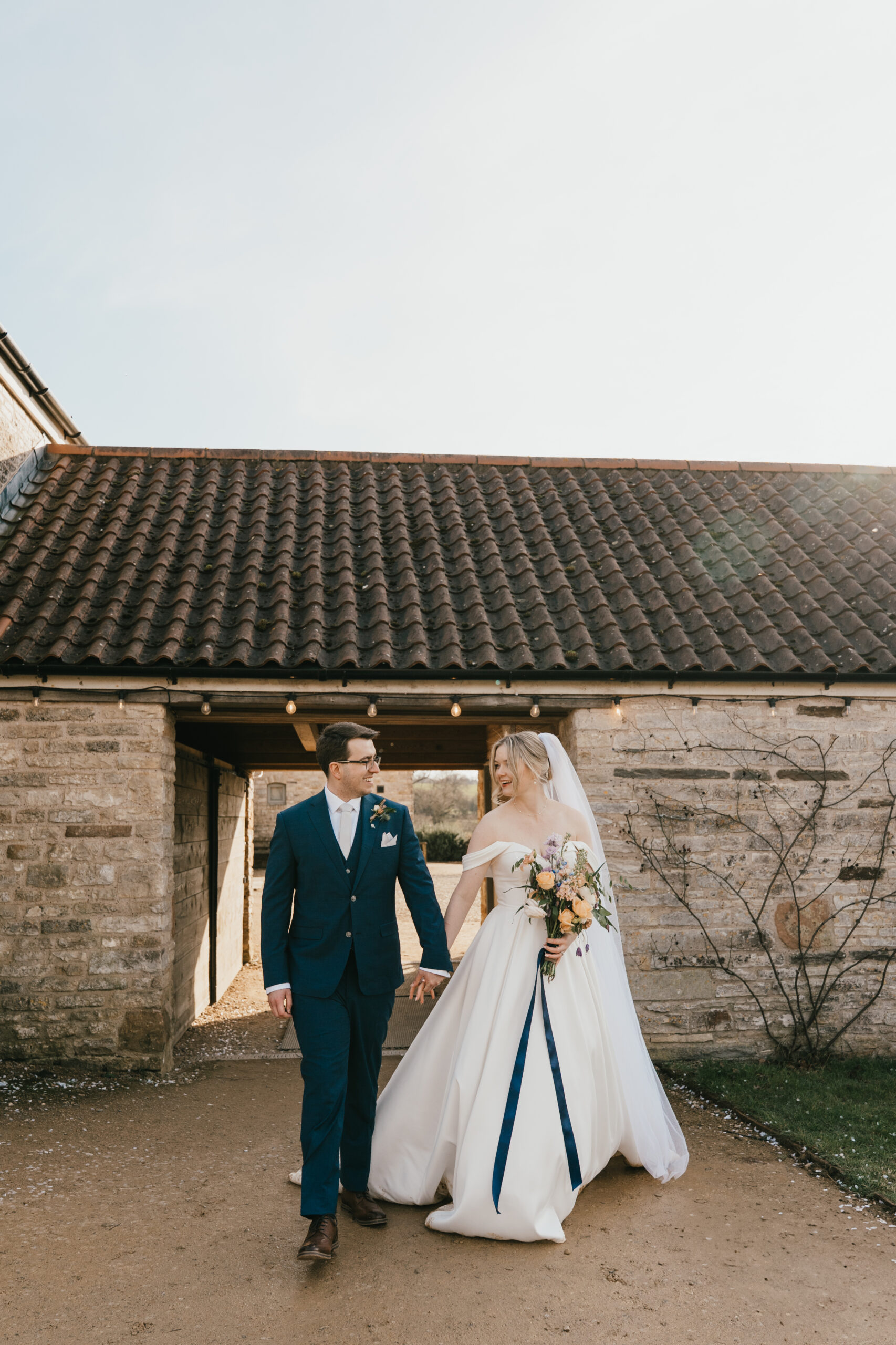Spring wedding at Folly Farm