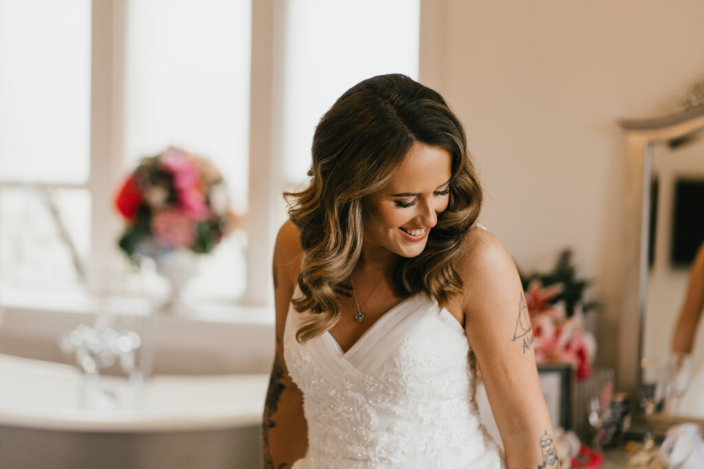 Manor by the lake wedding photo