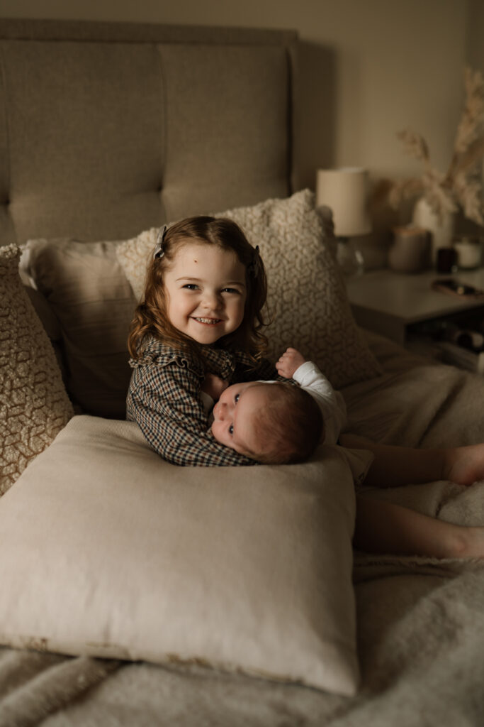 Hereford newborn photography in the home