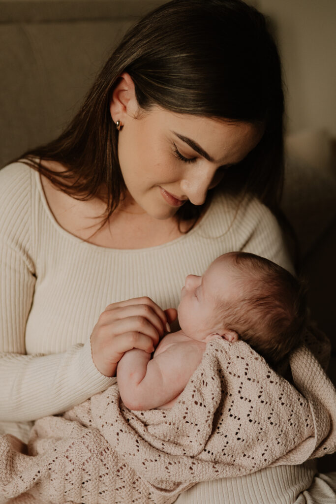 Hereford newborn photography in the home