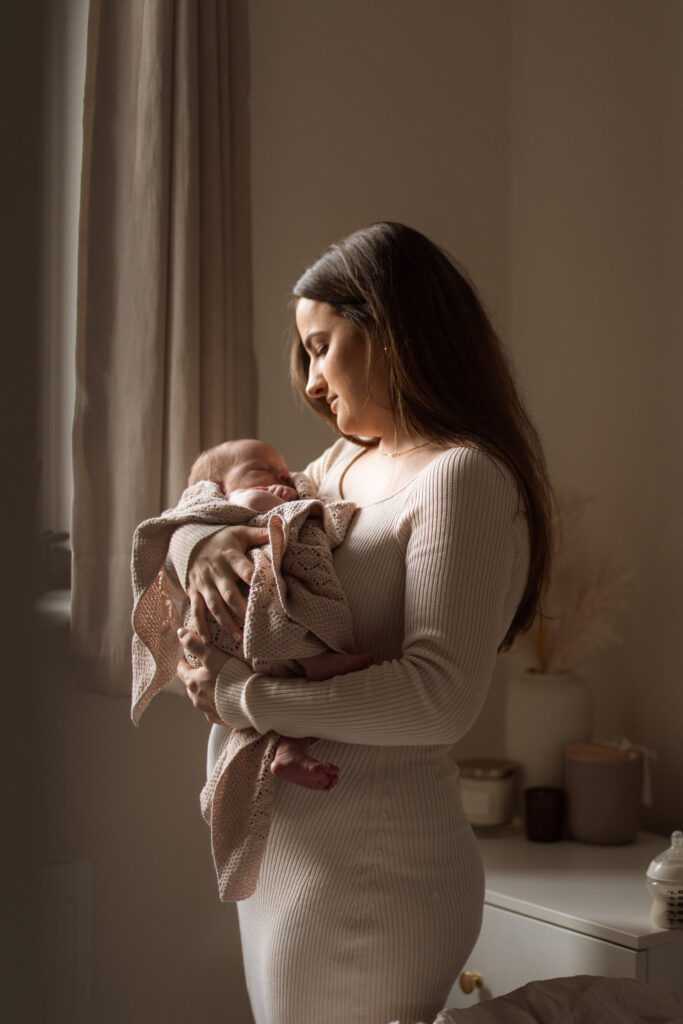 Hereford newborn photography in the home