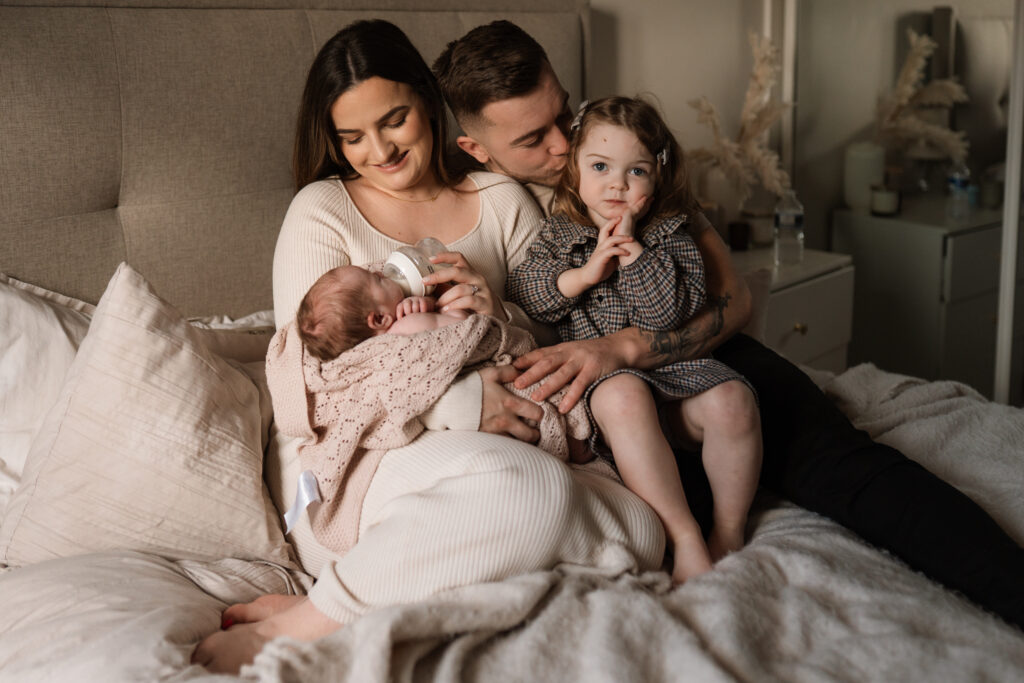 Hereford newborn photography in the home