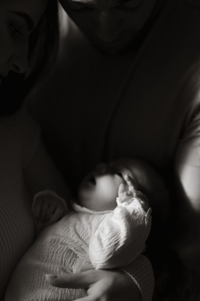 Hereford newborn photography in the home