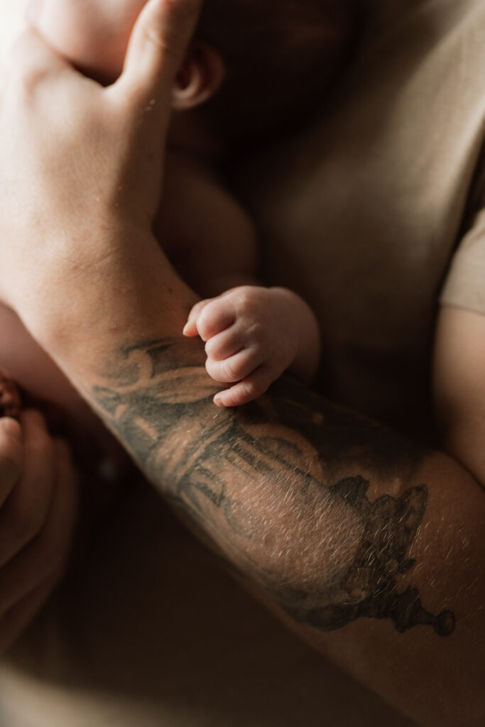 Hereford newborn photography in the home