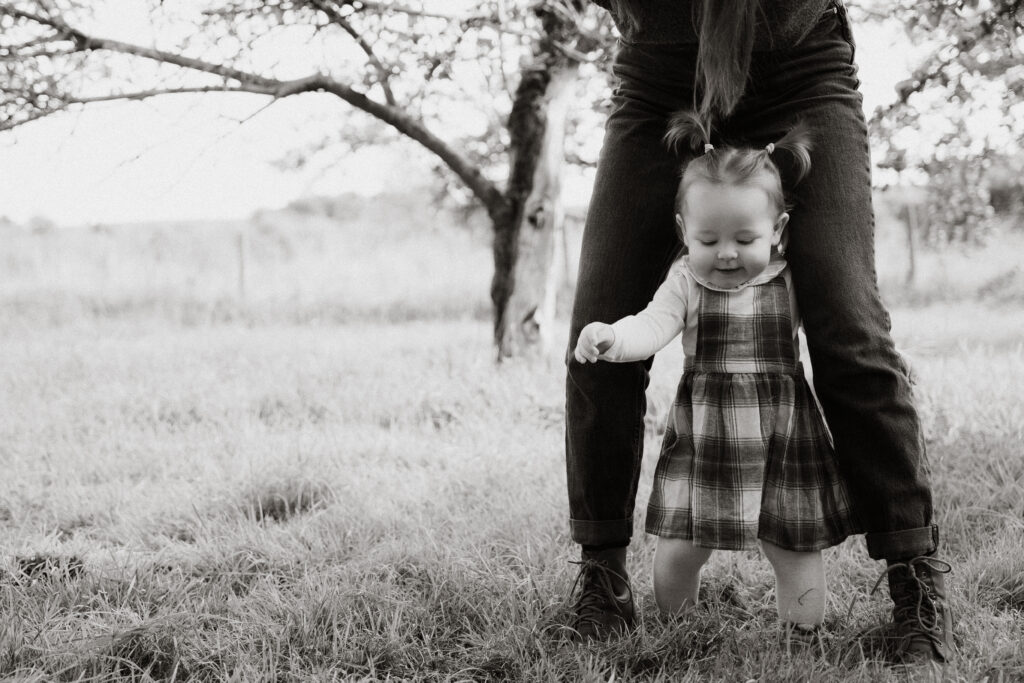 Family Photoshoot with Worcester Newborn Photographer at Tiddesley Wood