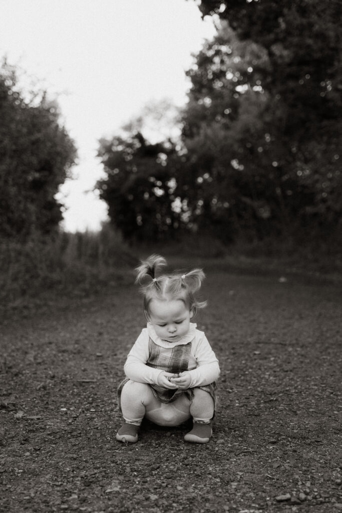 Family Photoshoot with Worcester Newborn Photographer at Tiddesley Wood