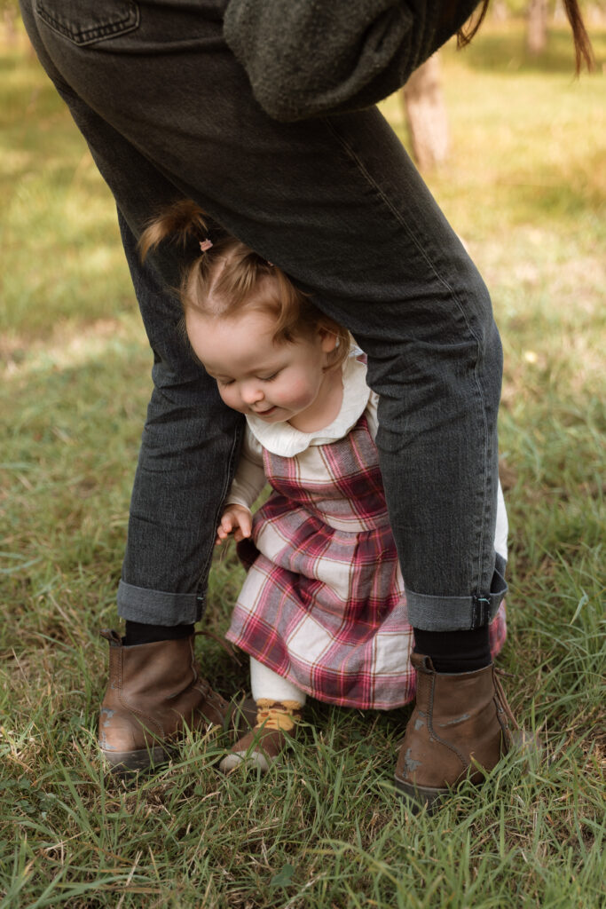 Family Photoshoot with Worcester Newborn Photographer at Tiddesley Wood