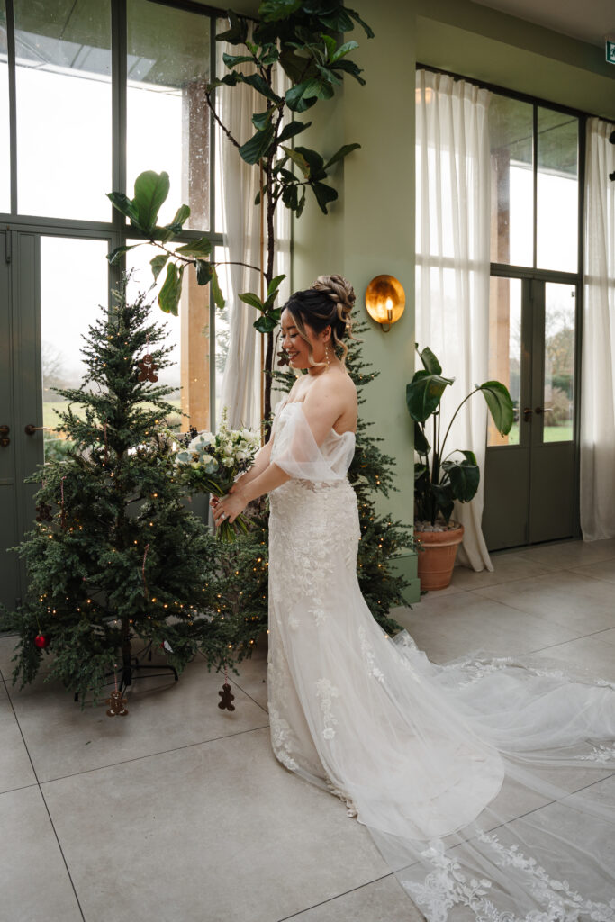 Wedding Ceremony in Orangery at the Retreat at Elcott Park