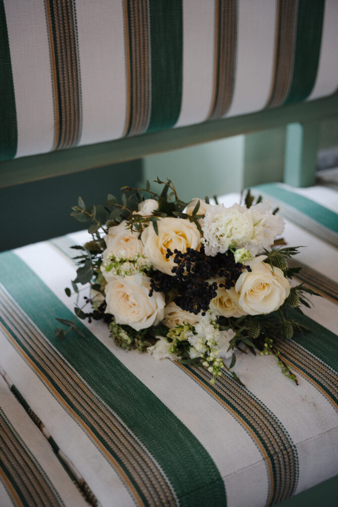 Wedding Ceremony in Orangery at the Retreat at Elcott Park