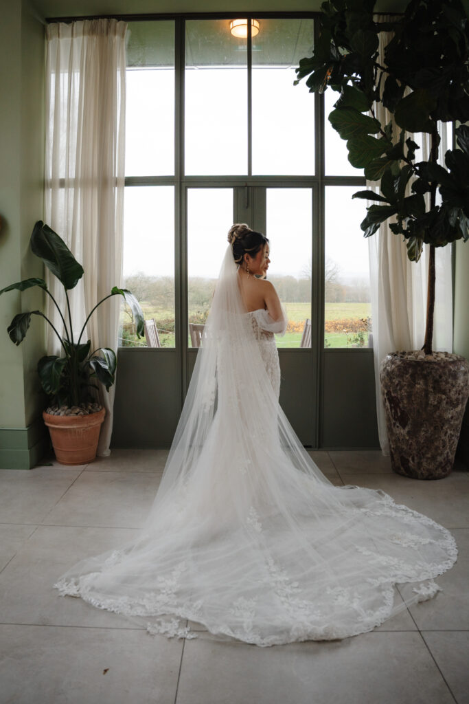 Wedding Ceremony in Orangery at the Retreat at Elcott Park