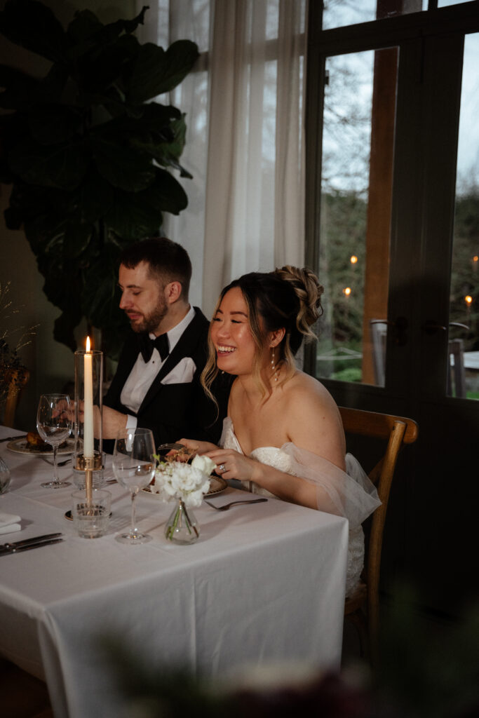 Wedding Photographer at The Retreat at Elcott Park for cake cut