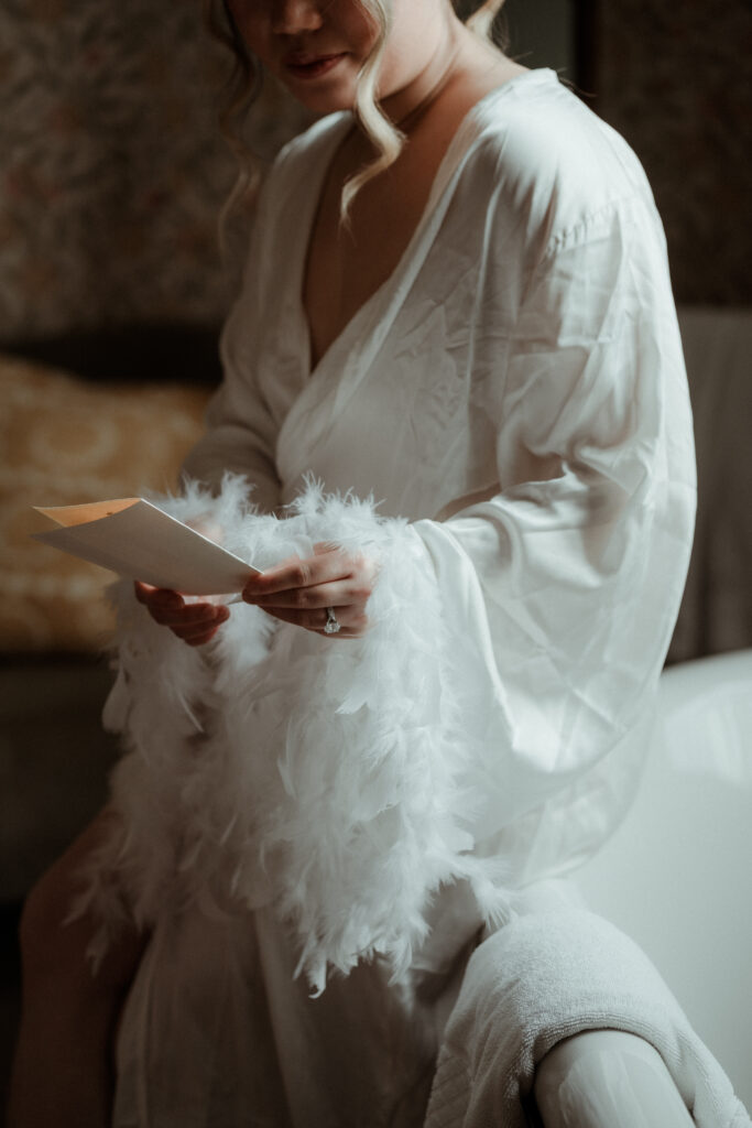 Elcott Park wedding photography with bridal prep in main suite