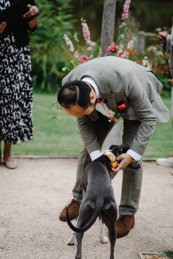 Elmbridge Farm wedding outdoor ceremony photos