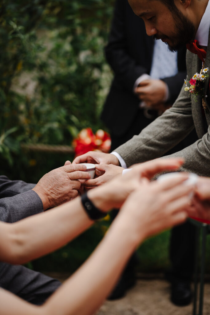 Elmbridge Farm wedding outdoor ceremony photos