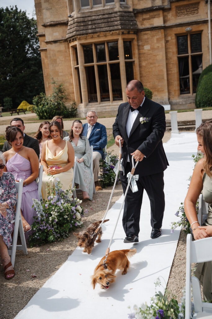 Outdoor Ceremony at Manor by the Lake