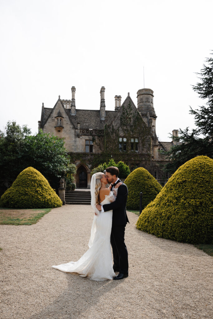 Couple Portraits at Manor by the Lake by Cotswolds Wedding Photographer