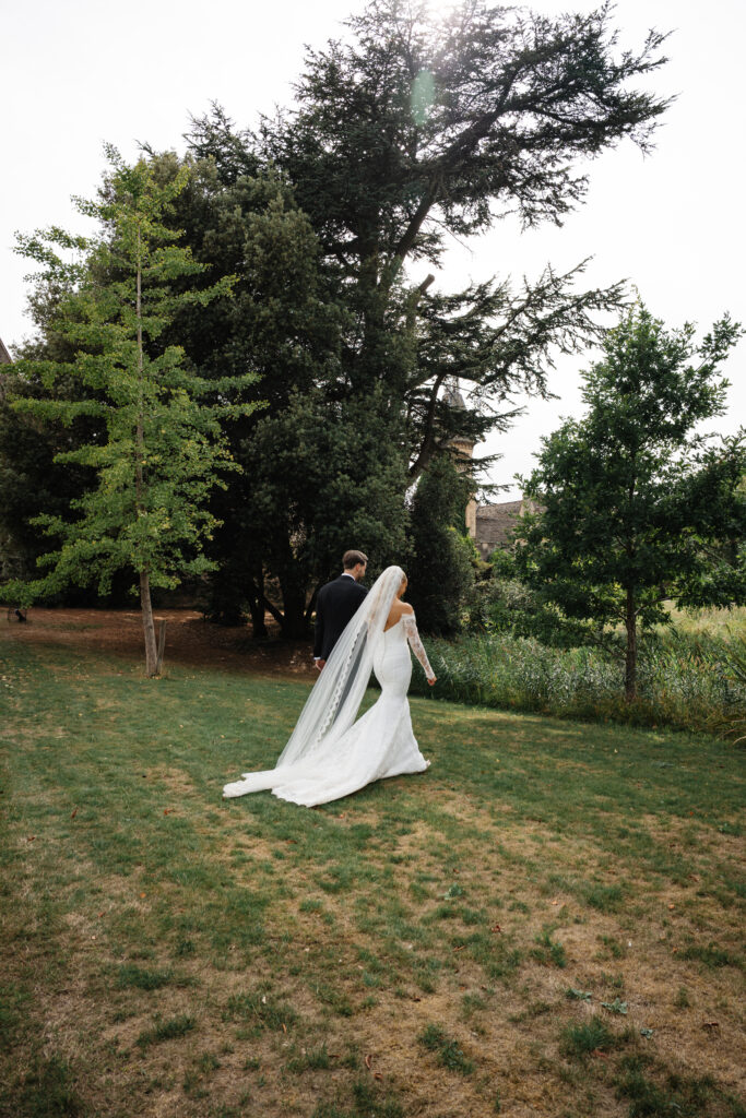 Couple Portraits at Manor by the Lake by Cotswolds Wedding Photographer