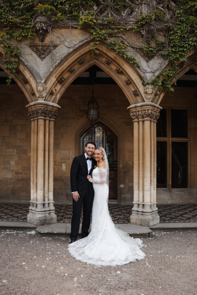 Couple Portraits at Manor by the Lake by Cotswolds Wedding Photographer