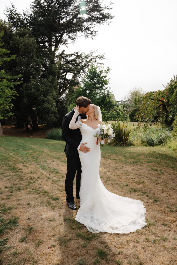 Couple Portraits at Manor by the Lake by Cotswolds Wedding Photographer