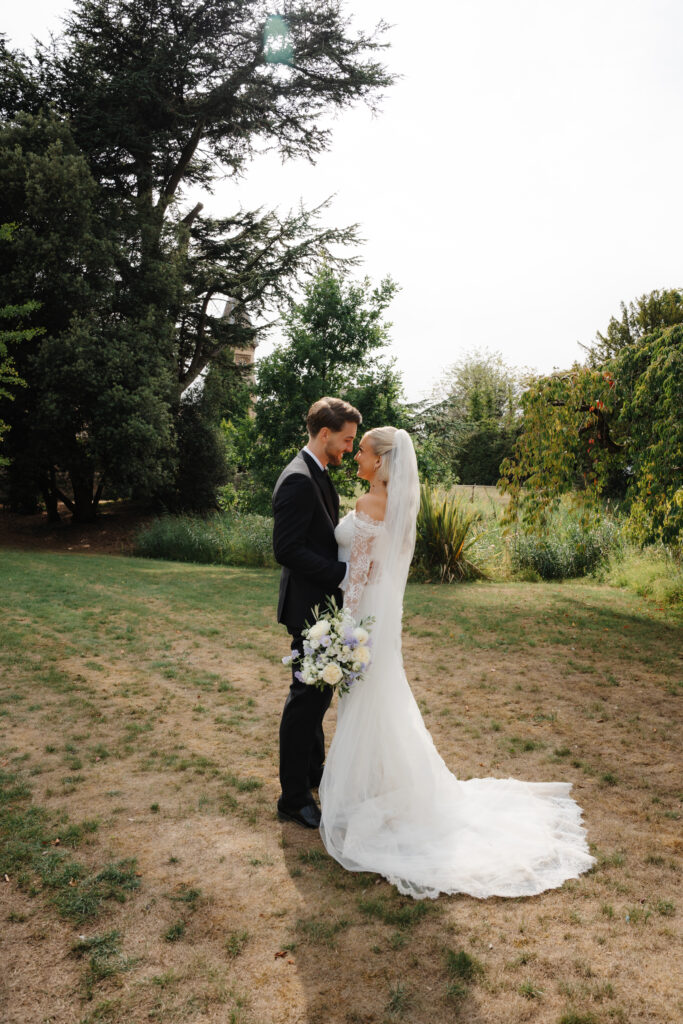 Couple Portraits at Manor by the Lake by Cotswolds Wedding Photographer