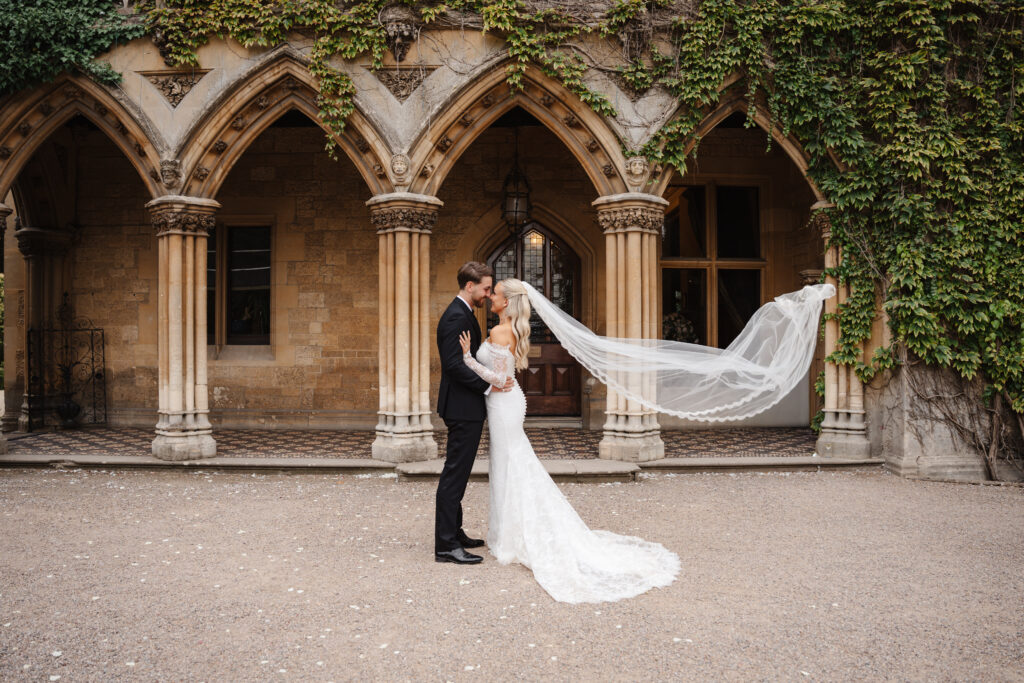 Couple Portraits at Manor by the Lake by Cotswolds Wedding Photographer