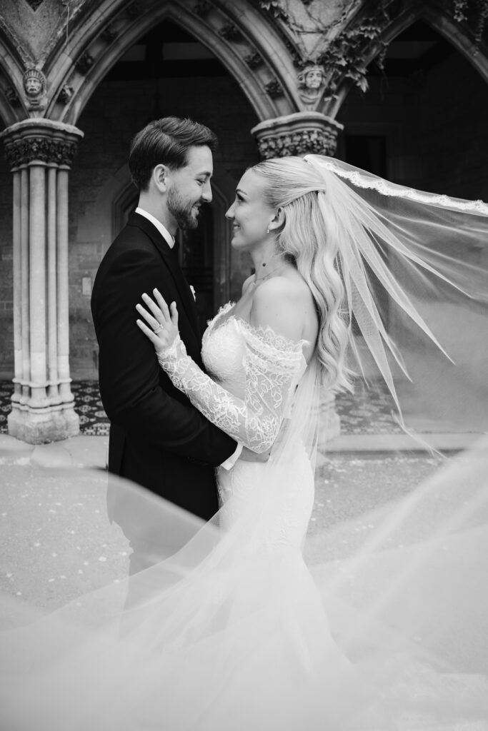 Couple Portraits at Manor by the Lake by Cotswolds Wedding Photographer