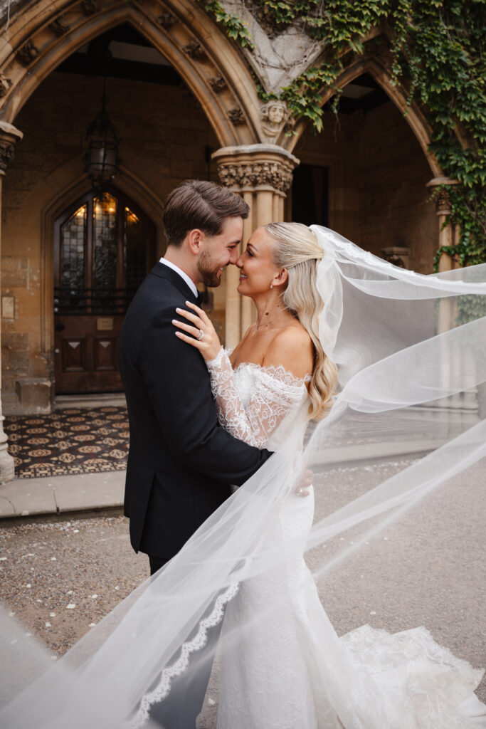 Couple Portraits at Manor by the Lake by Cotswolds Wedding Photographer