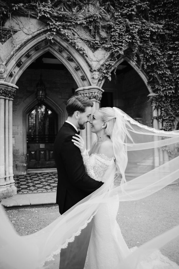 Couple Portraits at Manor by the Lake by Cotswolds Wedding Photographer