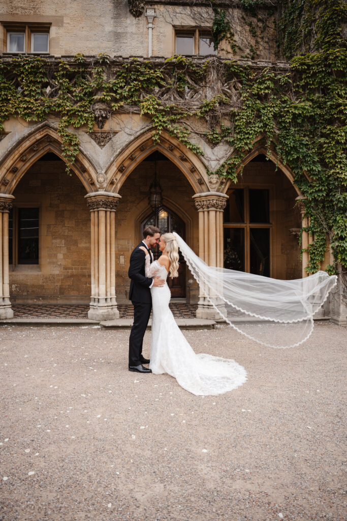 Couple Portraits at Manor by the Lake by Cotswolds Wedding Photographer