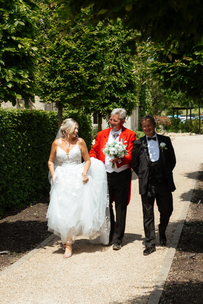 wedding ceremony at the grange at hyde house by Cotswolds wedding photographer Grace Dove Photography