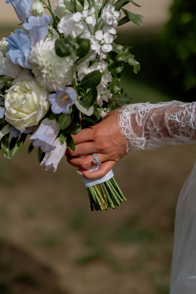 Manor by the Lake bride and groom couple photos by Cotswolds wedding photographer
