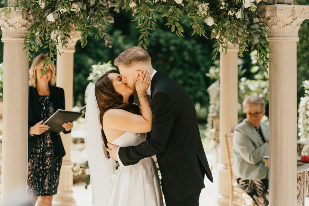 Eastington Park Wedding at the pergola