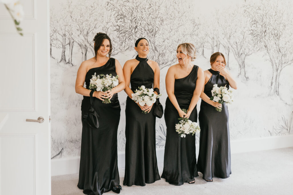 Eastington Park bridal reveal photo by Cotswolds wedding photographer
