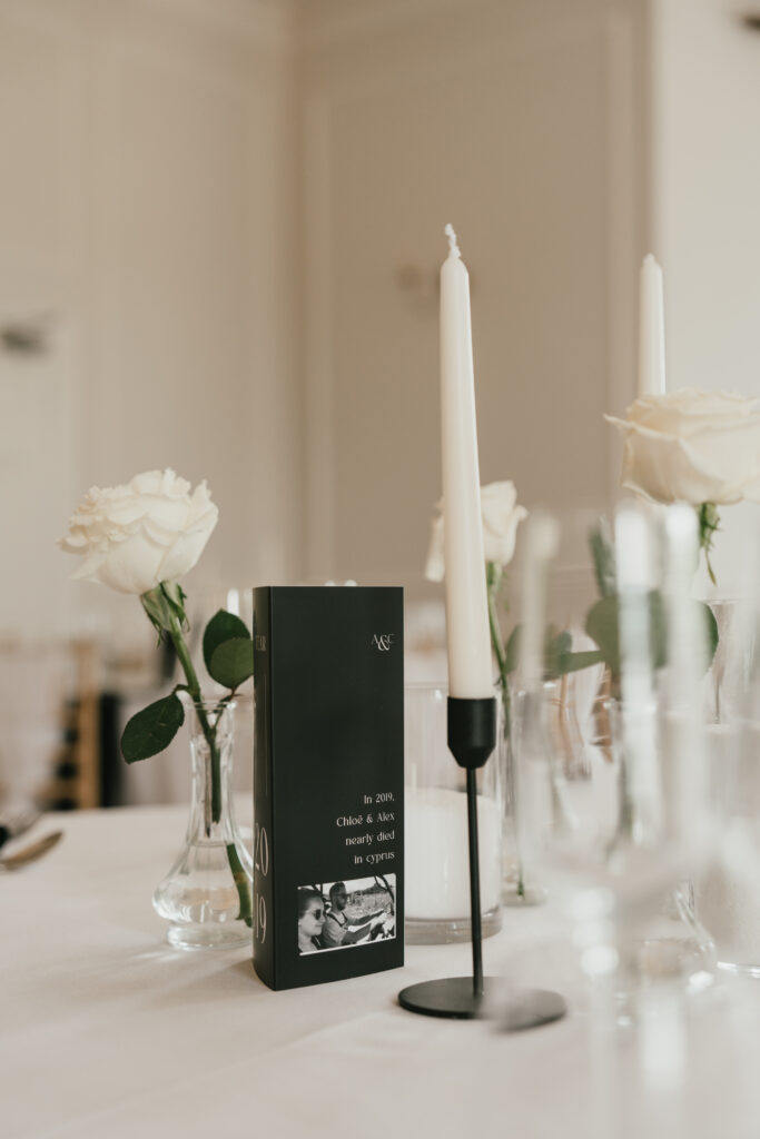 The ballroom at Eastington Park by Cotswolds wedding photographer