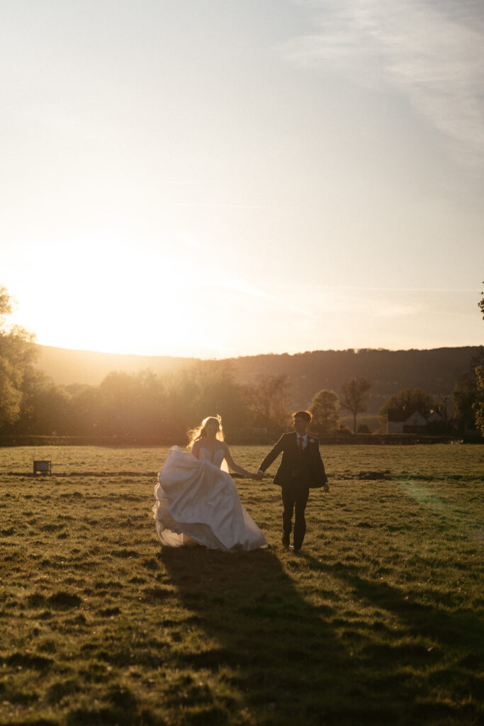 evening cocktail hour photos at Barns and yard worcestershire wedding venue