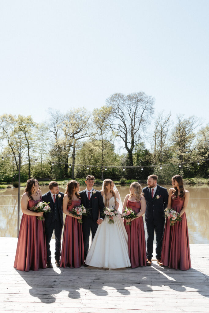 Barns & Yard wedding cocktail hour