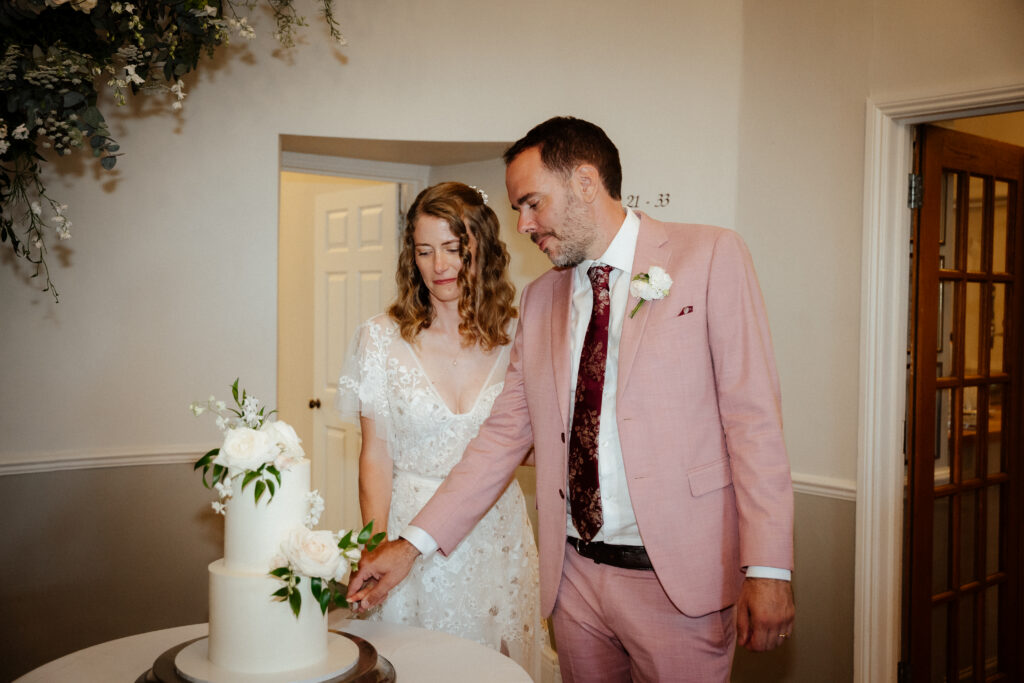 dancefloor at eastington park  by cotswolds wedding photographer